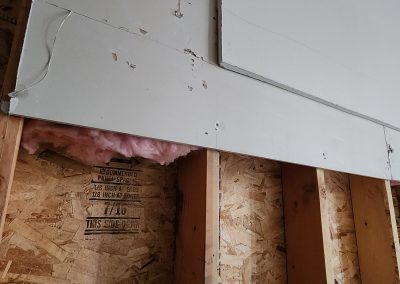 Interior water damage